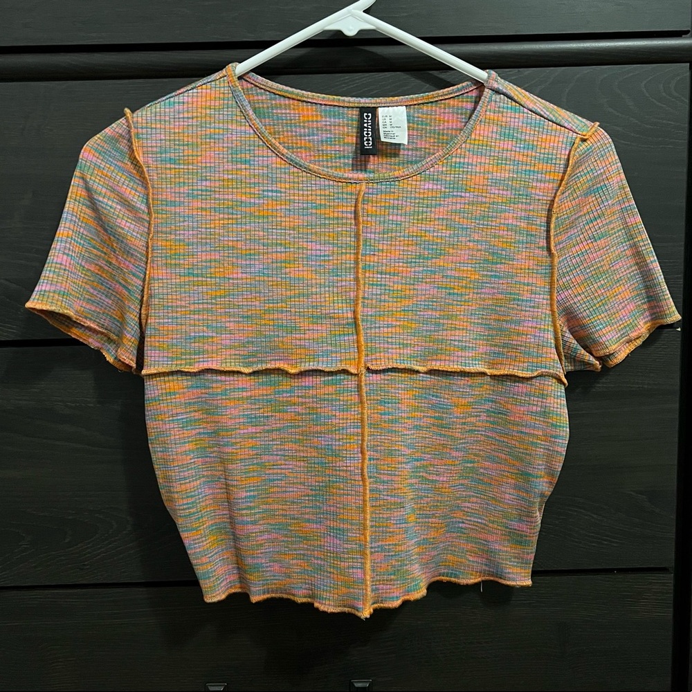 H&M y2k cropped baby tee